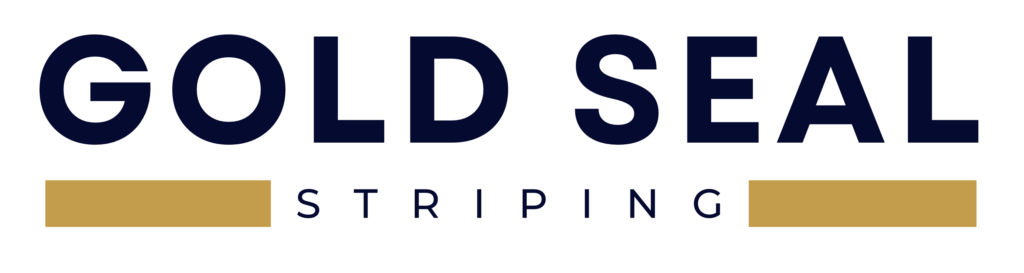 Gold Seal Striping Logo