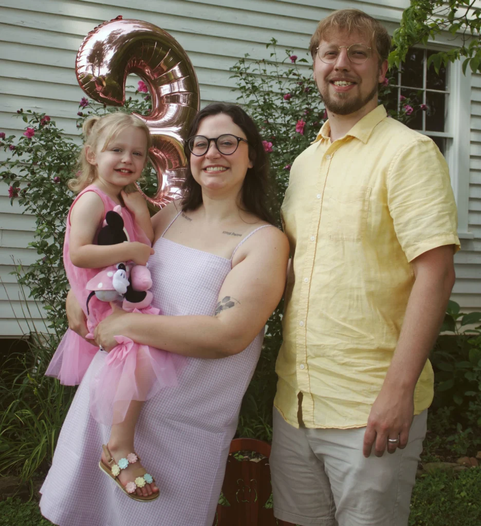 Patrick Batson and his family